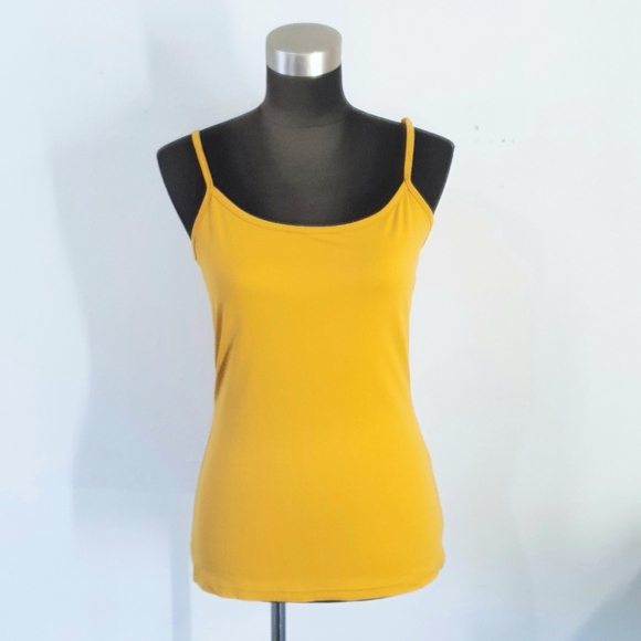 Maurices Mustard Yellow Tank Top